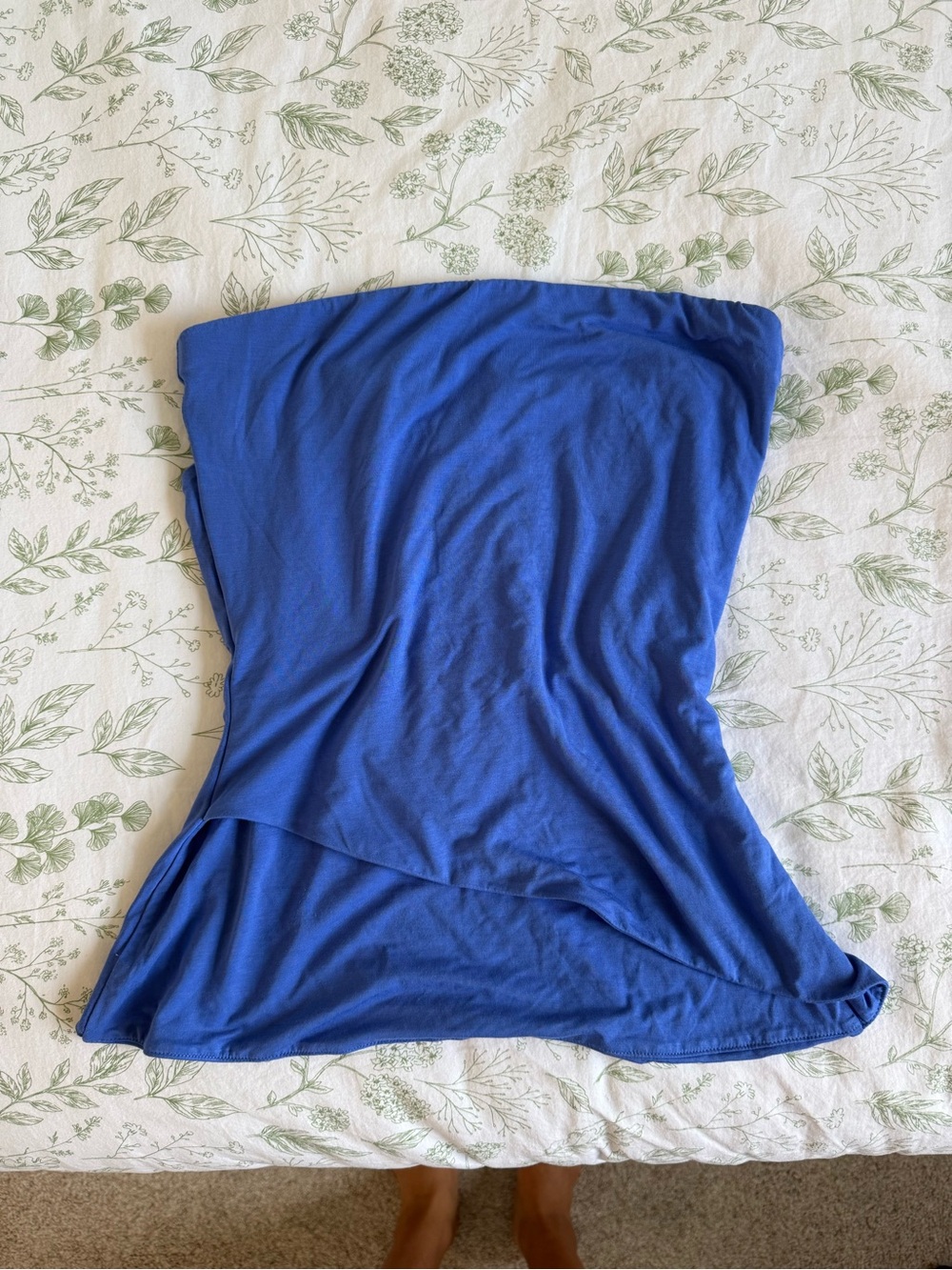 Strapless Royal Blue Tube Top